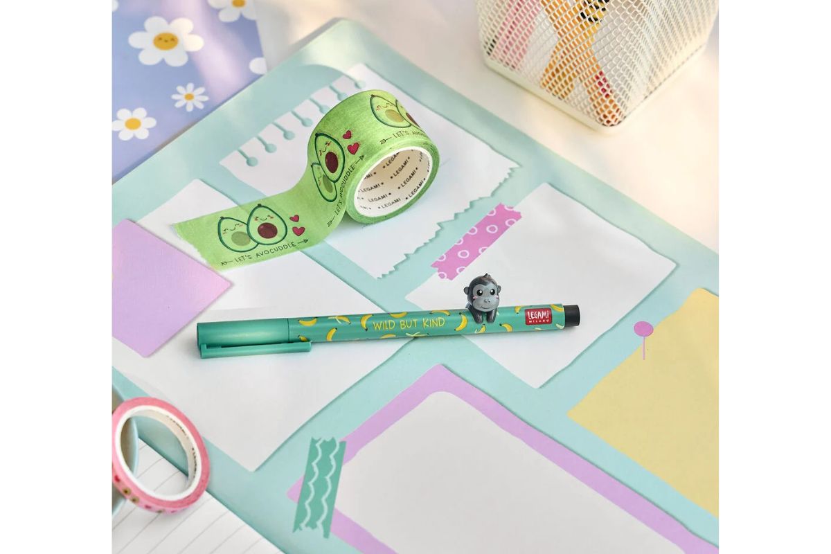 Legami Stift mit Deko-Tierchen Gorilla „Wild but Kind“ - Lovely Friends3