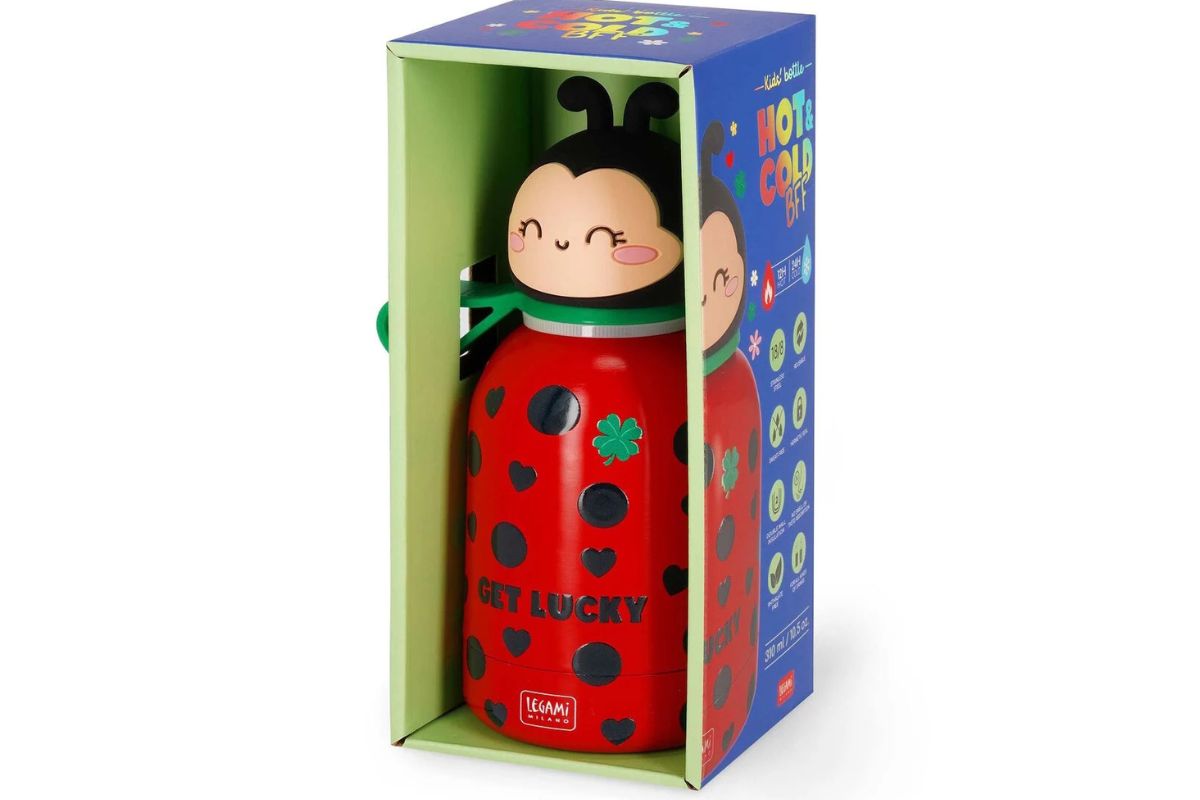 Legami Thermosflasche für Kinder Ladybug Hot & Cold BFF4