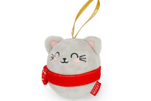 Lade das Bild in den Galerie-Viewer, Legami Weihnachtsdekoration Aufhänger Plüsch Kitty Weihnachten Oh-Oh-Ohrnaments2