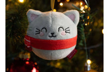 Lade das Bild in den Galerie-Viewer, Legami Weihnachtsdekoration Aufhänger Plüsch Kitty Weihnachten Oh-Oh-Ohrnaments