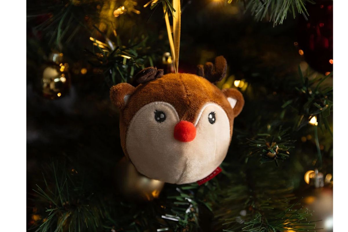 Legami Weihnachtsdekoration Aufhänger Plüsch Reindeer Weihnachten Oh-Oh-Ohrnaments