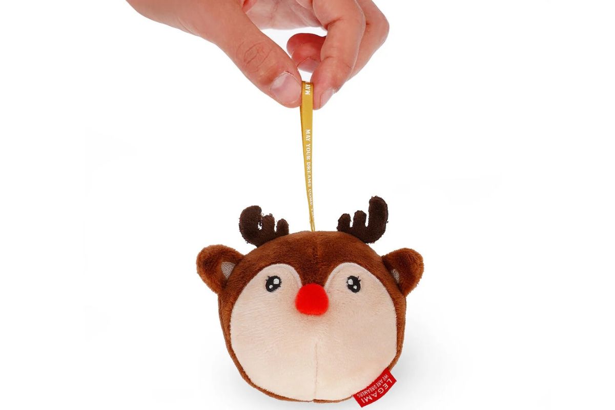 Legami Weihnachtsdekoration Aufhänger Plüsch Reindeer Weihnachten Oh-Oh-Ohrnaments4