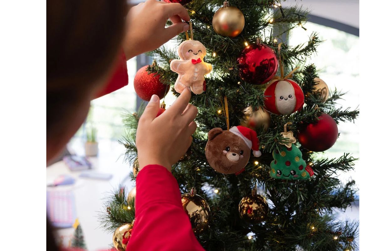 Legami Weihnachtsdekoration Aufhänger Plüsch Weihnachten Oh-Oh-Ohrnaments