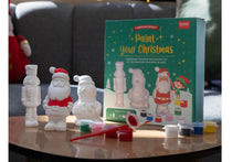 Lade das Bild in den Galerie-Viewer, Legami Weihnachtsfiguren-Dekorationsset Paint Your Christmas