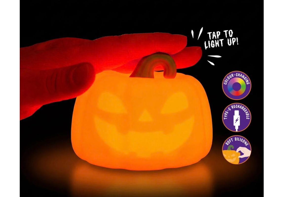 Legami Wiederaufladbares LED-Licht aus Silikon - Soft Dreams Halloween8