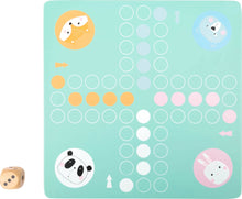 Lade das Bild in den Galerie-Viewer, Ludo Pastell Gesellschaftsspiele Kinderspiel Holz4