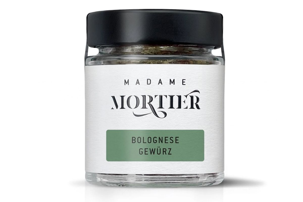 Madame Mortier Bolognese Gewürz 60g Natürliche Gewürzmischung