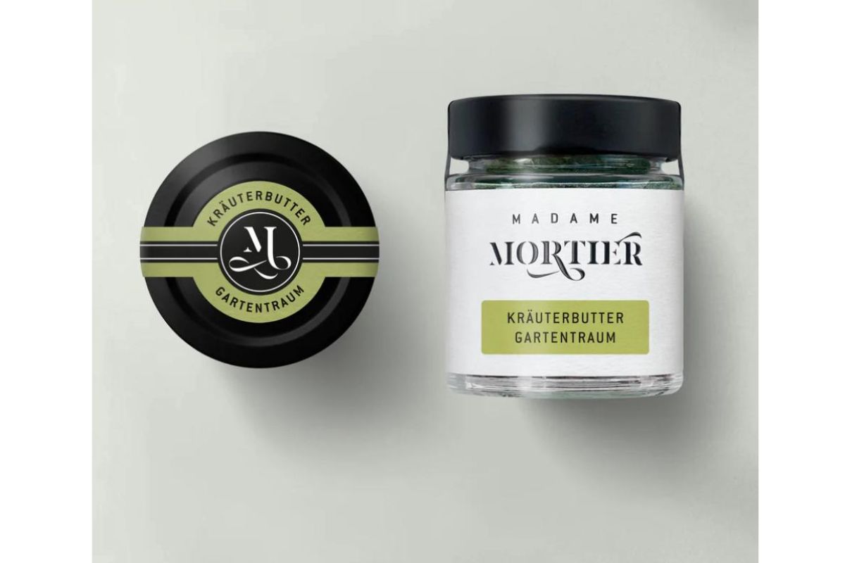 Madame Mortier Kräuterbutter Gartentraum 50g Natürliche Gewürzzubereitung4