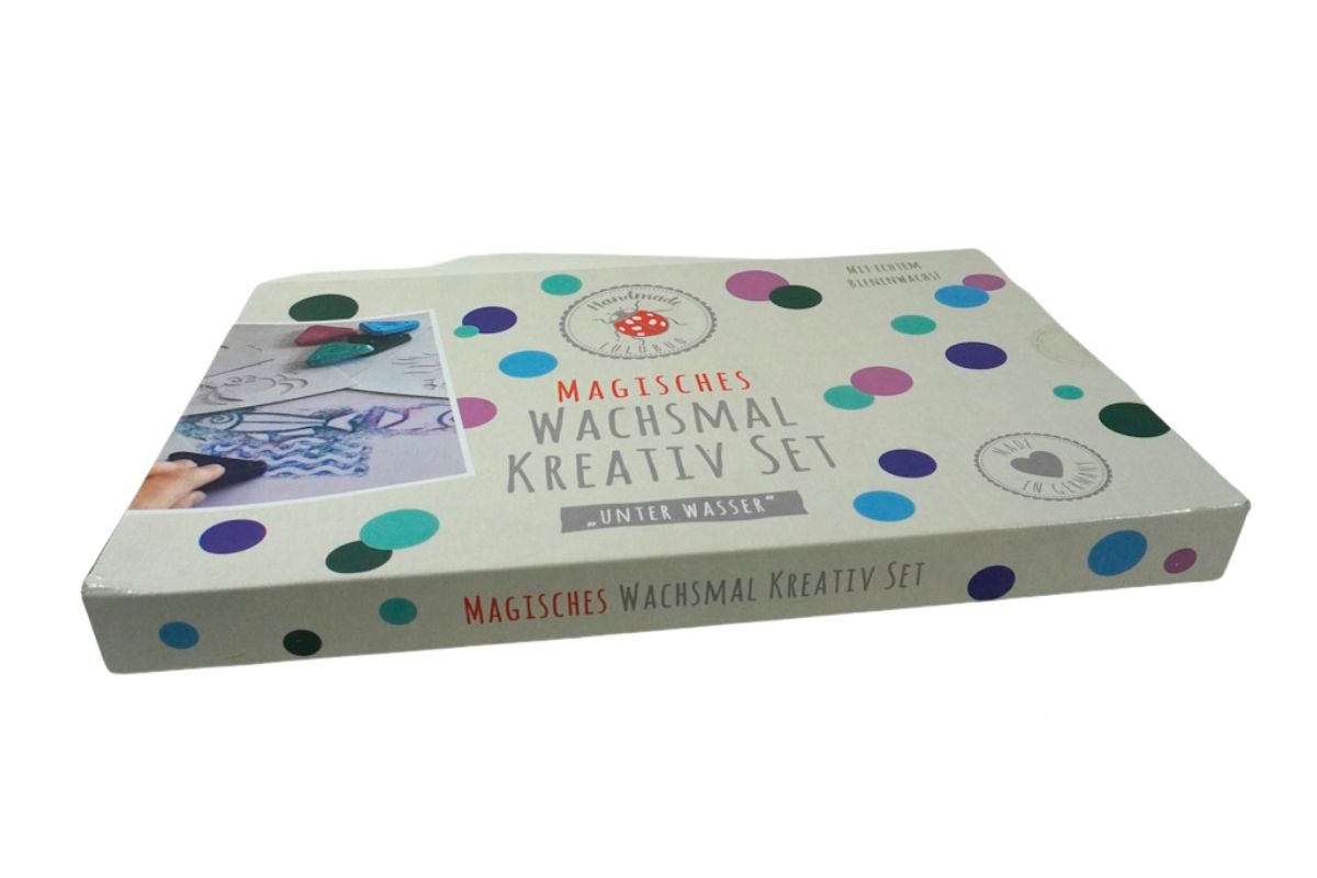 Magisches Wachsmal Kreativ Set Unter Wasser Handmade Lulubug3
