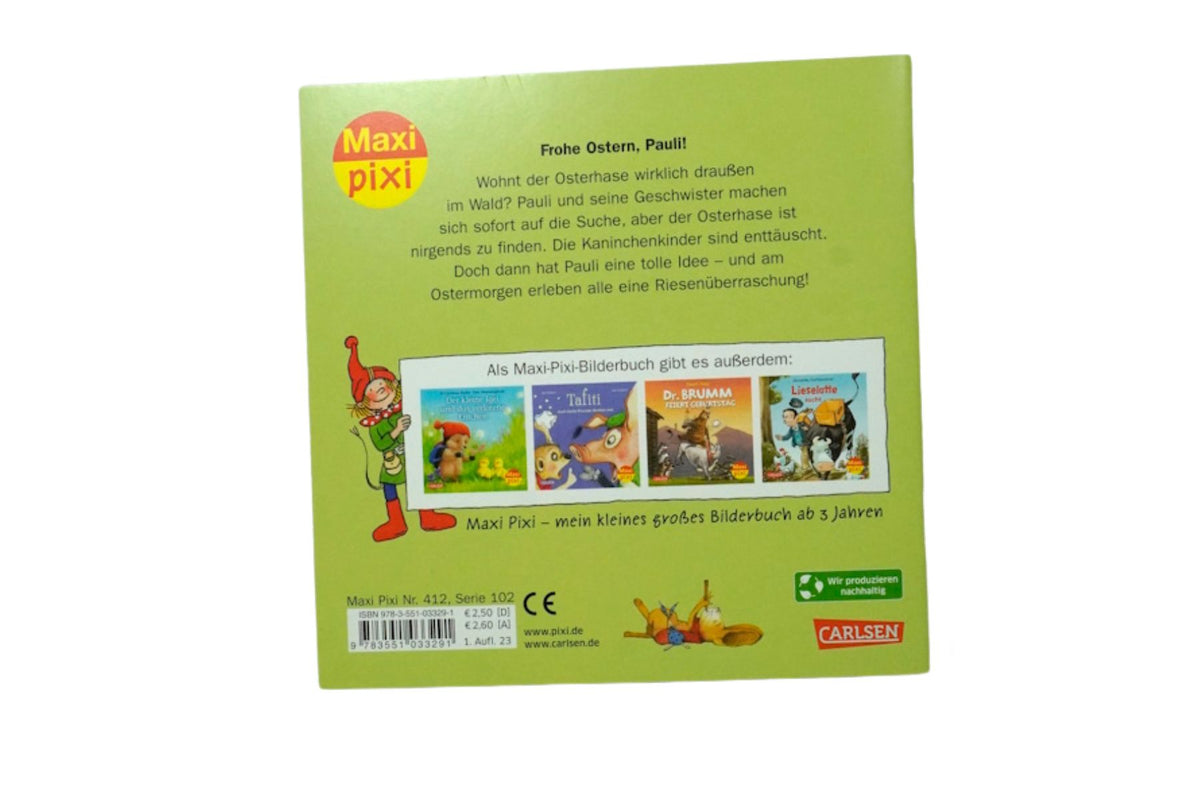 Maxi Pixi Frohe Ostern, Pauli! Nr. 412 Mein kleines großes Bilderbuch2