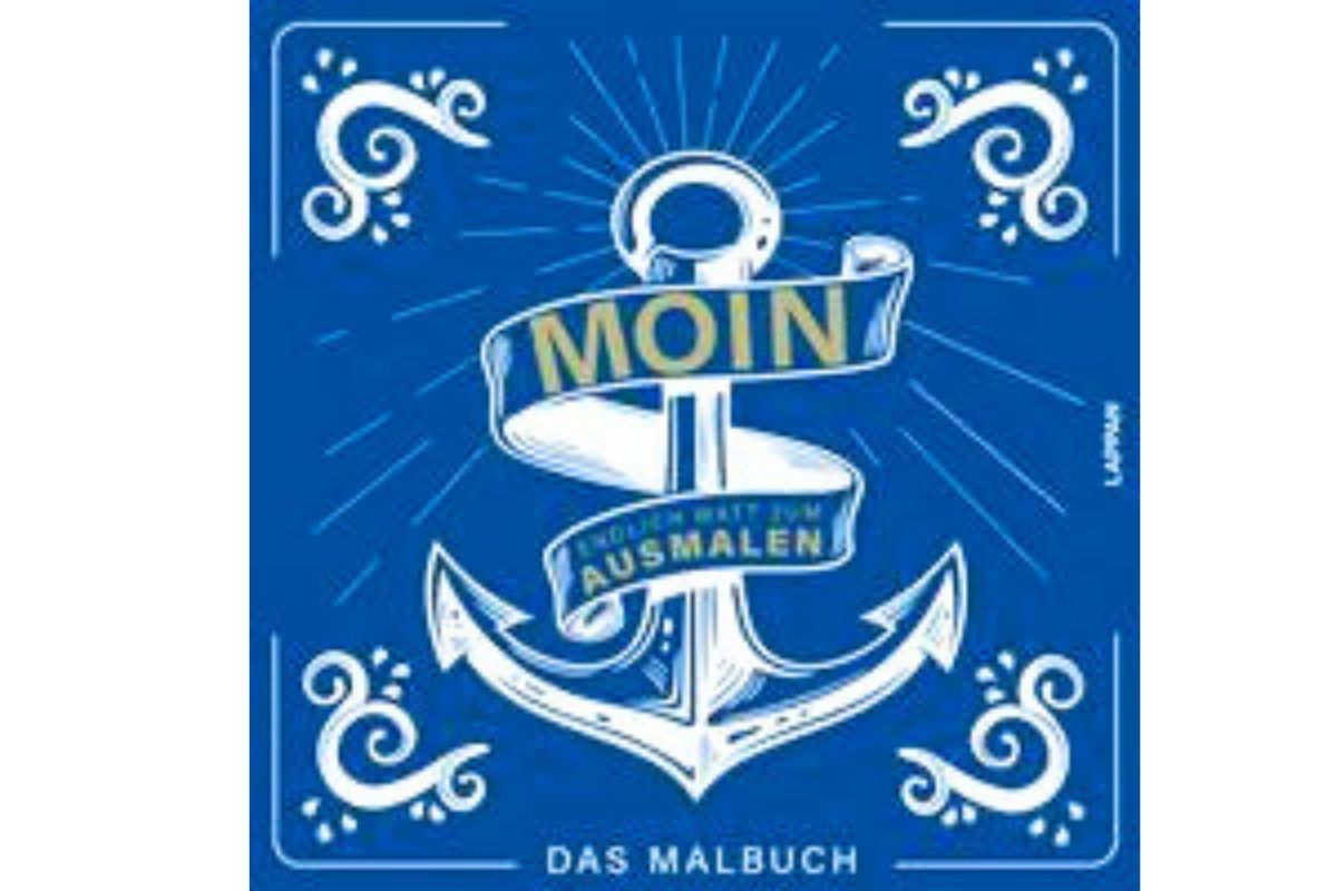 Moin Malbuch Endlich Watt zum Ausmalen! 40 Sprüche & Motive