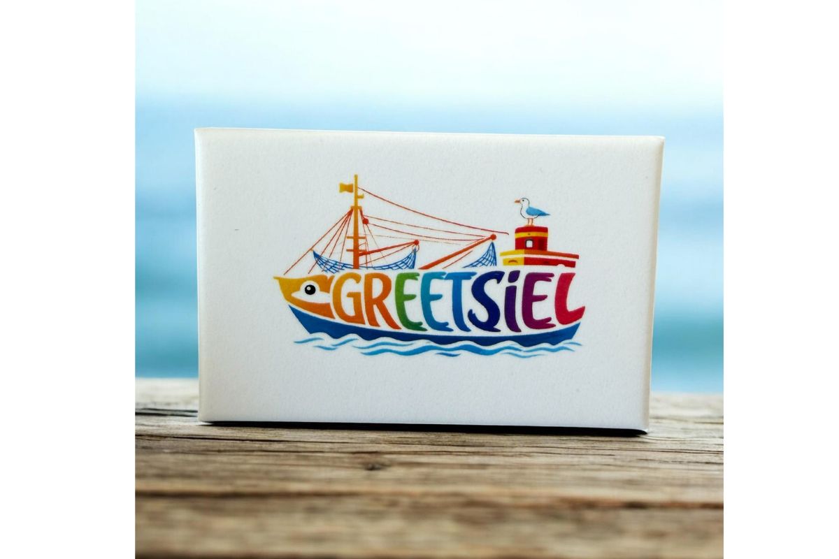 Motiv Magnet Greetsiel Nordsee Mitbringsel Souvenir3