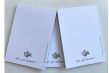 Lade das Bild in den Galerie-Viewer, Notizblock "Heute schon gelächelt?" Karin Tauer Din A6 50 Blatt 2