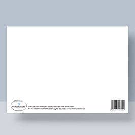 Postkarte "EINZIGARTIG IST VIEL BESSER ALS PERFEKT!" Grußkarte Heimartliebe2