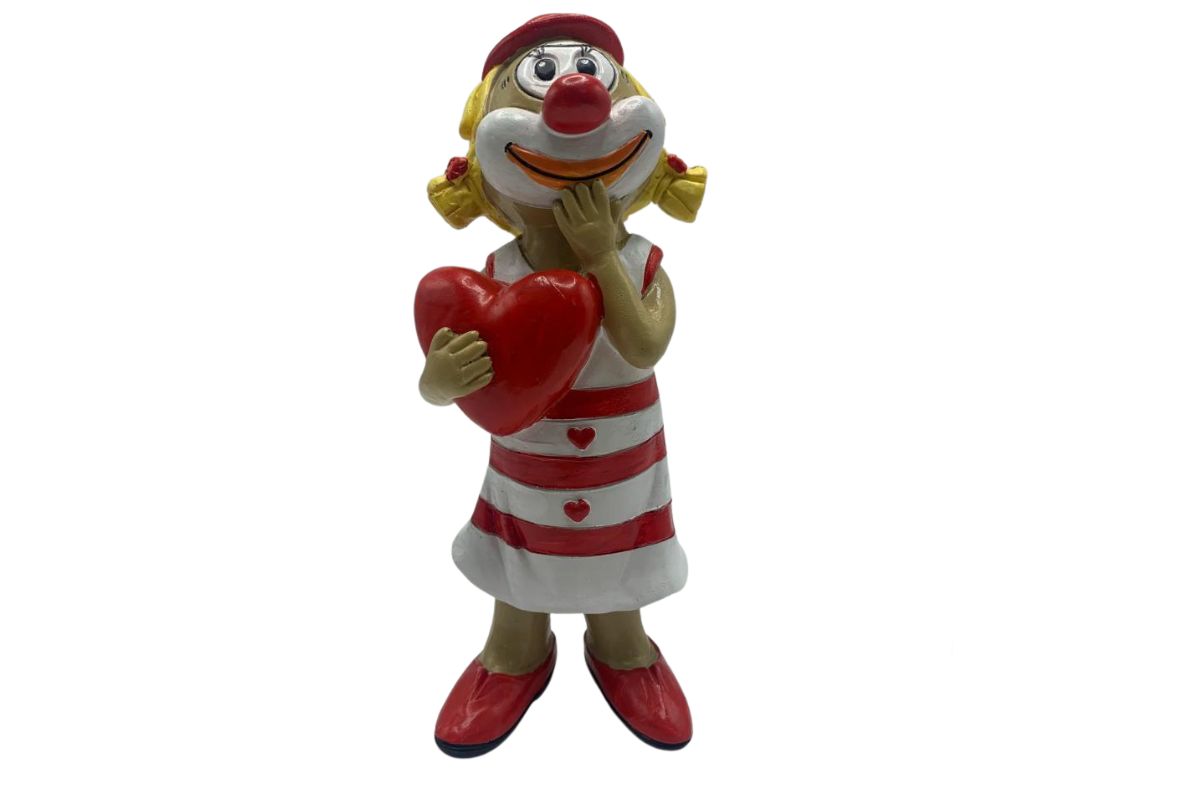 Schmitzens Karnevals Figur Tring Schmitz schenkt Dir Ihr Herz 9 cm Sammlerstück Kölner Karneval