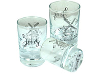 Lade das Bild in den Galerie-Viewer, Schnapsglas Zons am Rhein Souvenir 2cl