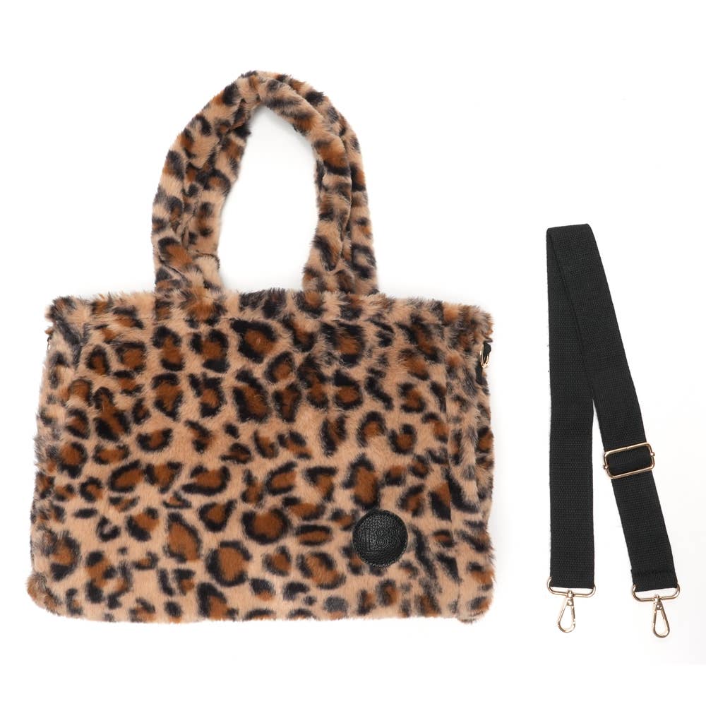 Shopper Mia 01 Damen Tasche Handtasche Einkaufstasche Leo LOT833