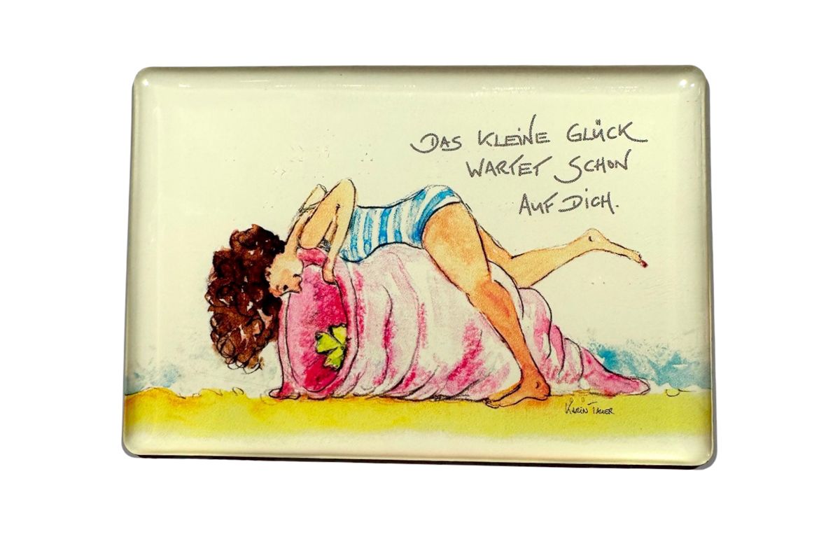 Sweet Design by Nala Motiv Magnet Das Kleine Glück Wartet Schon Auf Dich