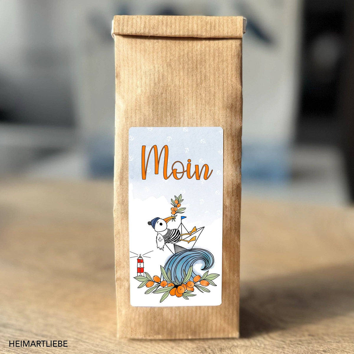 Tee Früchtetee Mischung Sanddorn "Moin" Heimartliebe Handverlesen 100g
