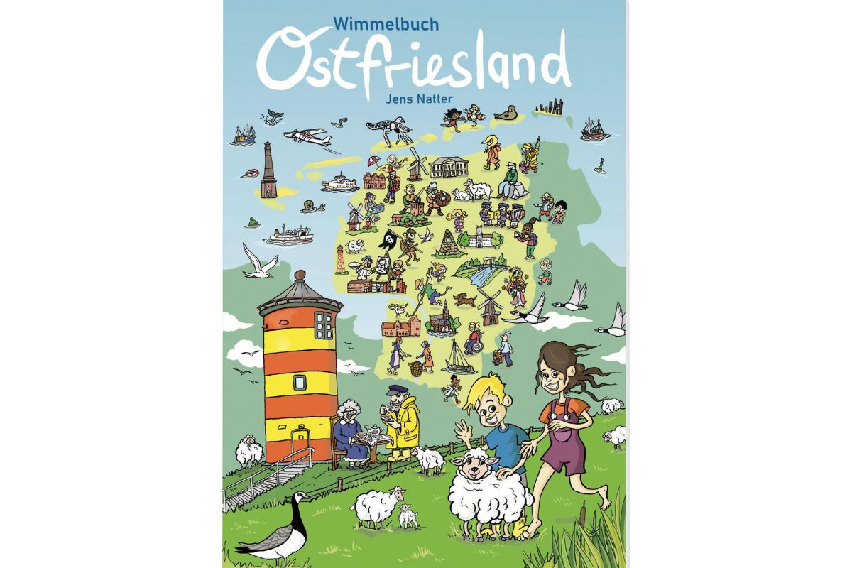 Wimmelbuch Ostfriesland Pappbilderbuch Jens Natter