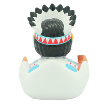 Lade das Bild in den Galerie-Viewer, Häuptling Ente, LILALU, Badeente, Sammlerstück, Indianer, lustige Schwimmenten