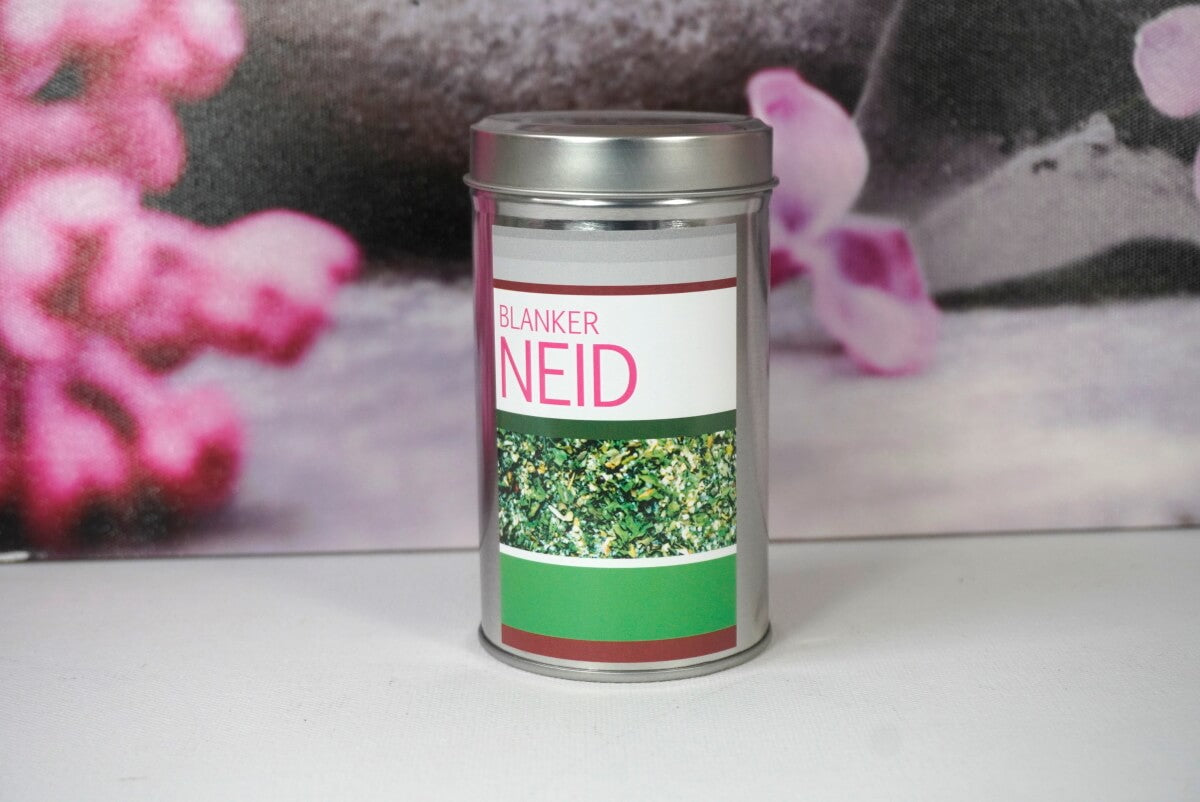 Blanker Neid von Kräuterküche Gewürzzubereitung Hand abgefüllt 90gr. Dose8