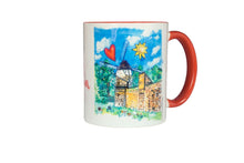 Lade das Bild in den Galerie-Viewer, Kaffeebecher Kaffeetasse Zons am Rhein Tasse Souvenir Tasse