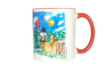 Lade das Bild in den Galerie-Viewer, Kaffeebecher Kaffeetasse Zons am Rhein Tasse Souvenir Tasse
