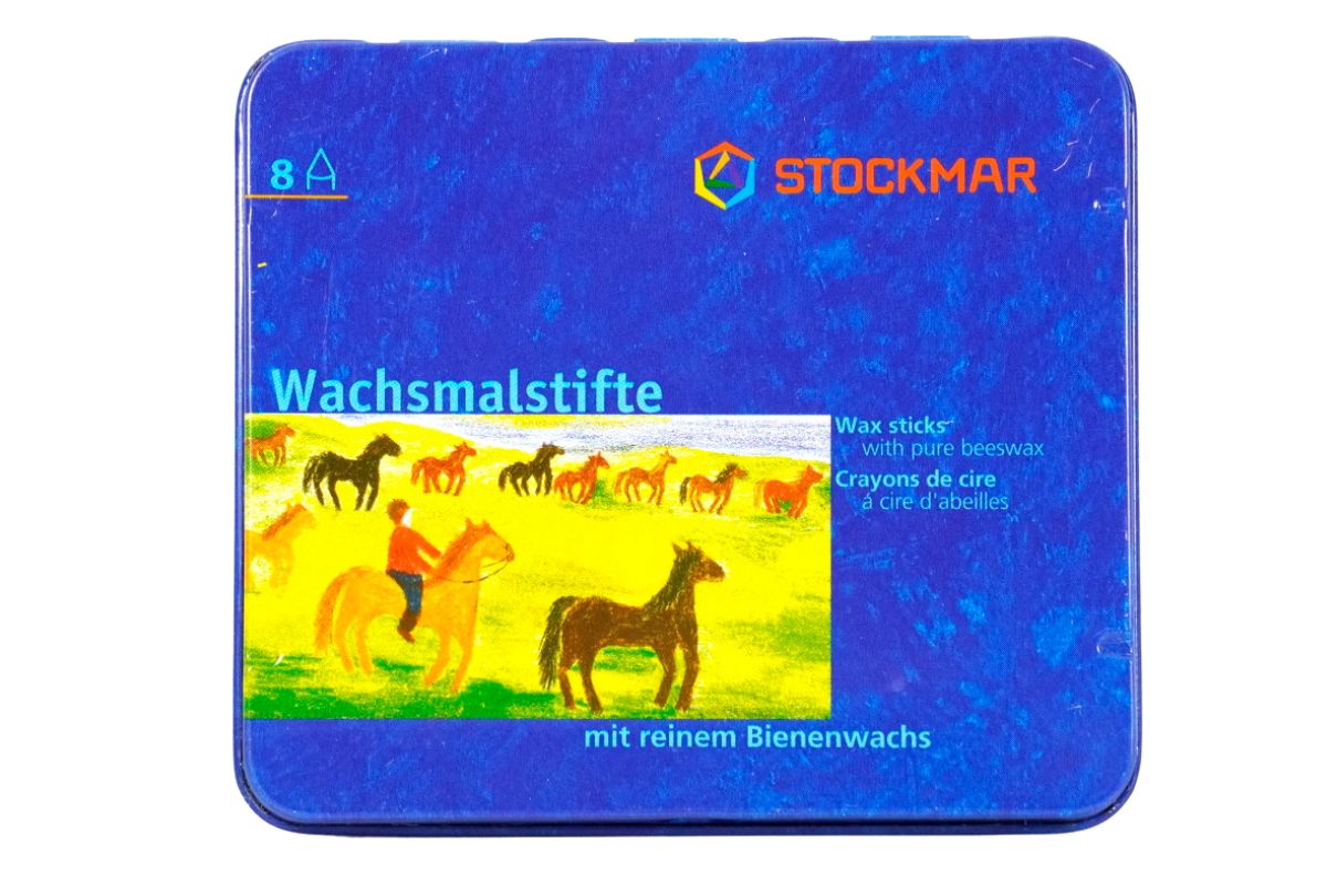 Stockmar Wachsmalstifte mit reinem Bienenwachs 8 Stifte