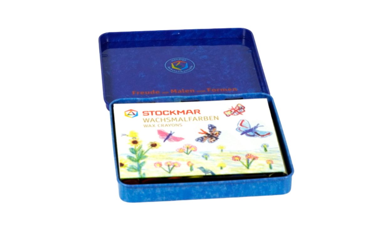 Stockmar Wachsmalstifte mit reinem Bienenwachs 8 Stifte