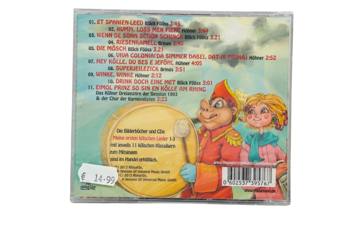 Meine ersten kölschen Lieder 3 CD zum Buch