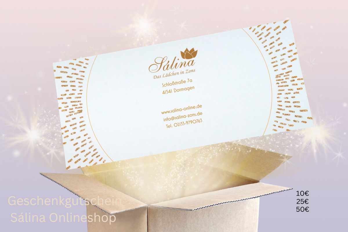 Sálina Onlineshop Geschenkgutschein