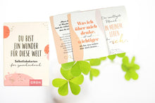 Lade das Bild in den Galerie-Viewer, Du bist ein Wunder für diese Welt - 50 Selbstliebekarten für zwischendurch