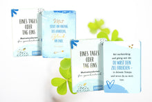 Lade das Bild in den Galerie-Viewer, Eines Tages oder Tag eins -50 Motivationskarten für zwischendurch