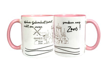 Lade das Bild in den Galerie-Viewer, Kaffeetasse Kaffeebecher Zons Wahre Schönheit kommt nicht von innen sondern aus Zons Souvenir Tasse3