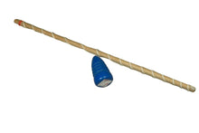 Lade das Bild in den Galerie-Viewer, Peitschenkreisel Spiel Holz Peitsche mit Kreisel Blau Kremers2