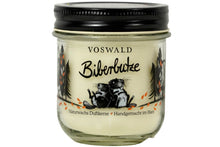 Load the picture into the gallery viewer, Duftkerze Biberbutze Voswald 100 % Naturwachs Natur pur! Handgemacht