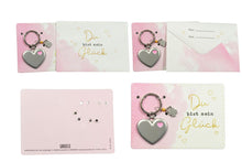 Lade das Bild in den Galerie-Viewer, Schlüsselanhänger Du bist mein Glück Herz Geschenk Mitbringsel3