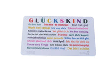 Lade das Bild in den Galerie-Viewer, Sweet Design by Nala Motiv Frühstücksbrettchen Glückskind Du bist toll