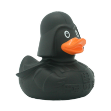 Load the picture into the gallery viewer, Black Star Ente, LILALU, Badeente, Sammlerstück, Galaxy, Lustige Schwimmenten