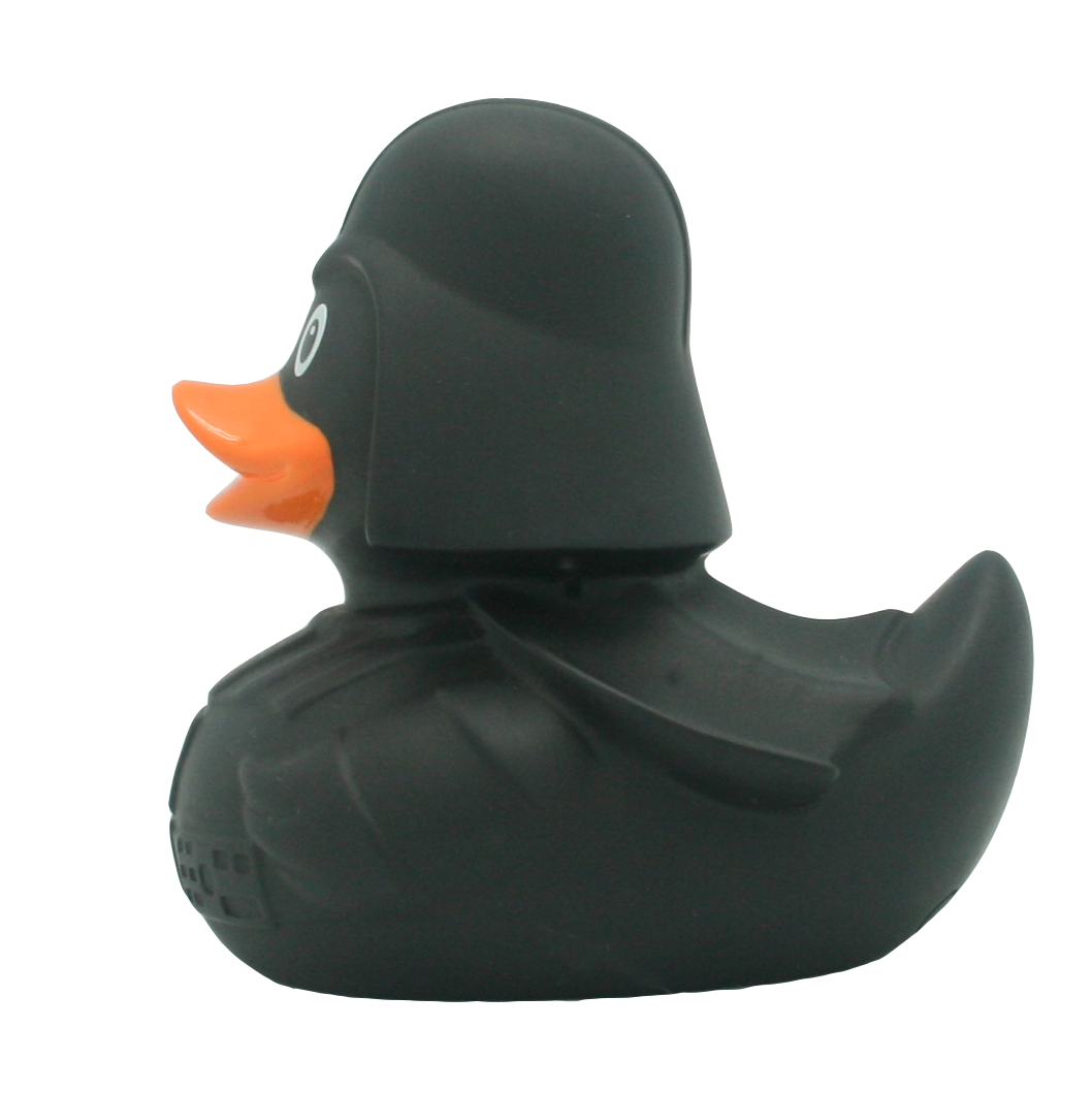 Black Star Ente, LILALU, Badeente, Sammlerstück, Galaxy, Lustige Schwimmenten