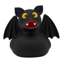 Lade das Bild in den Galerie-Viewer, Fledermaus Ente, LILALU, Badeente, Sammlerstück, Vampir, lustige Schwimmenten