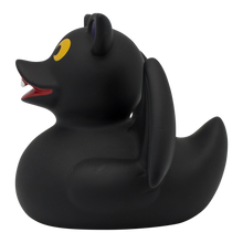 Lade das Bild in den Galerie-Viewer, Fledermaus Ente, LILALU, Badeente, Sammlerstück, Vampir, lustige Schwimmenten