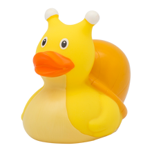 Lade das Bild in den Galerie-Viewer, Schnecken Ente, LILALU, Badeente, Sammlerstück, Tiere, lustige Schwimmenten