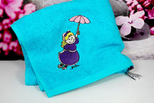 Load the picture into the gallery viewer, Mila Kinderhandtuch Frottiertuch Handtuch Motivhandtuch