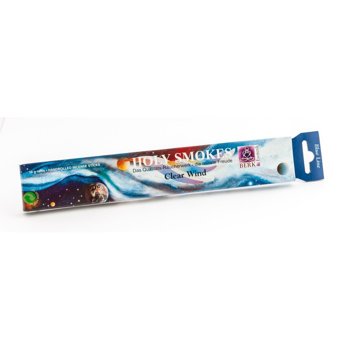 Blue Line Räucherstäbchen, Berk, Räuchern, Duft, Yoga, Handgerollt