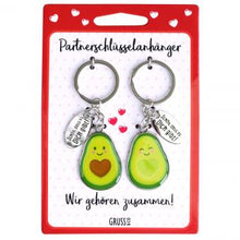Lade das Bild in den Galerie-Viewer, Paar-Schlüsselanhänger »AVOCADO«