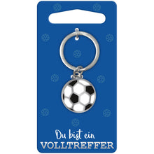Lade das Bild in den Galerie-Viewer, Mini-Schlüsselanhänger »Du bist ein Volltreffer«