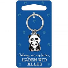 Lade das Bild in den Galerie-Viewer, Mini-Schlüsselanhänger »Solange wir uns haben, haben wir alles«