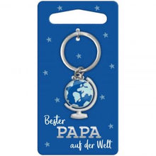 Lade das Bild in den Galerie-Viewer, Mini-Schlüsselanhänger »Bester Papa auf der Welt«